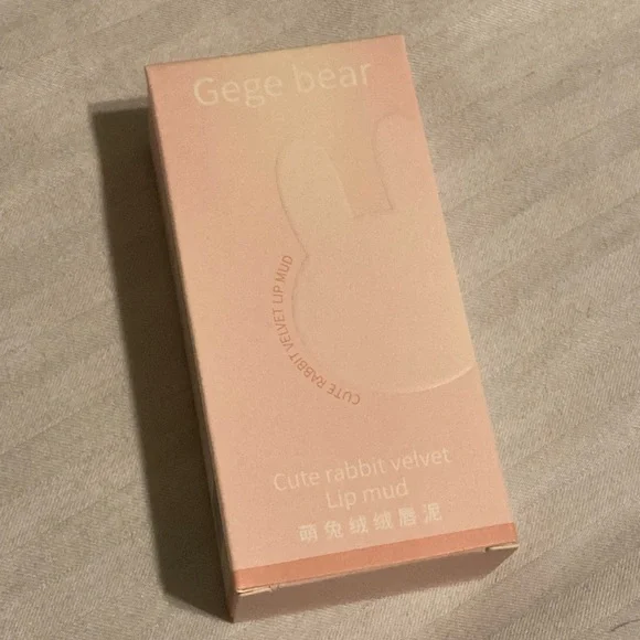 Lip Stain in Bunny Bag Charm Keychain with Gold Chain - Picture 8 of 8